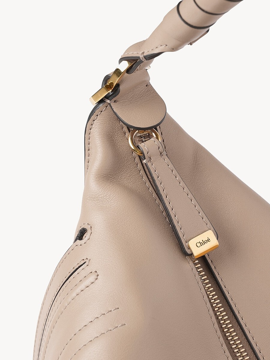 Small Marcie shoulder bag in soft leather - 8