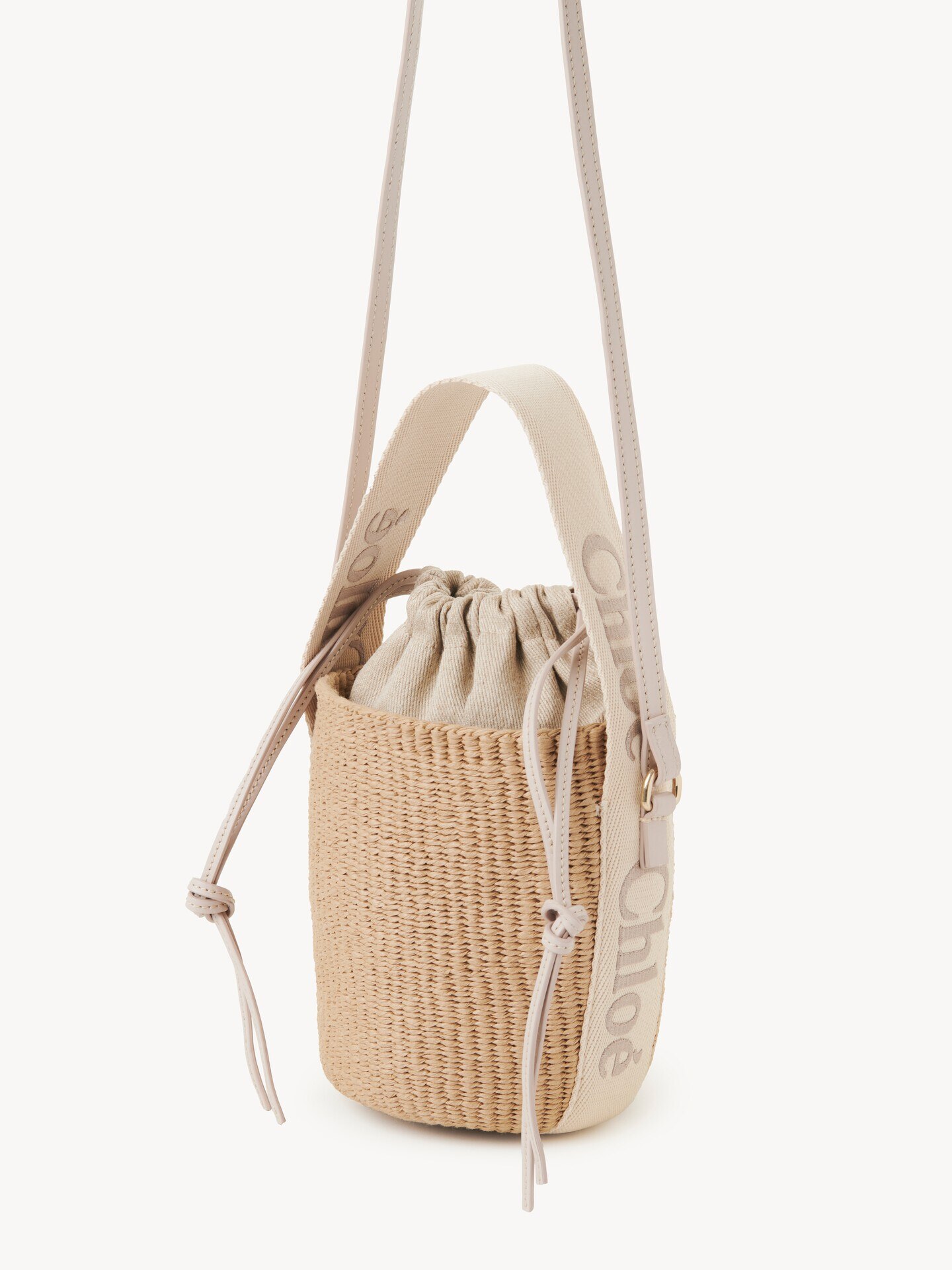Small Woody basket in natural fibers - 4