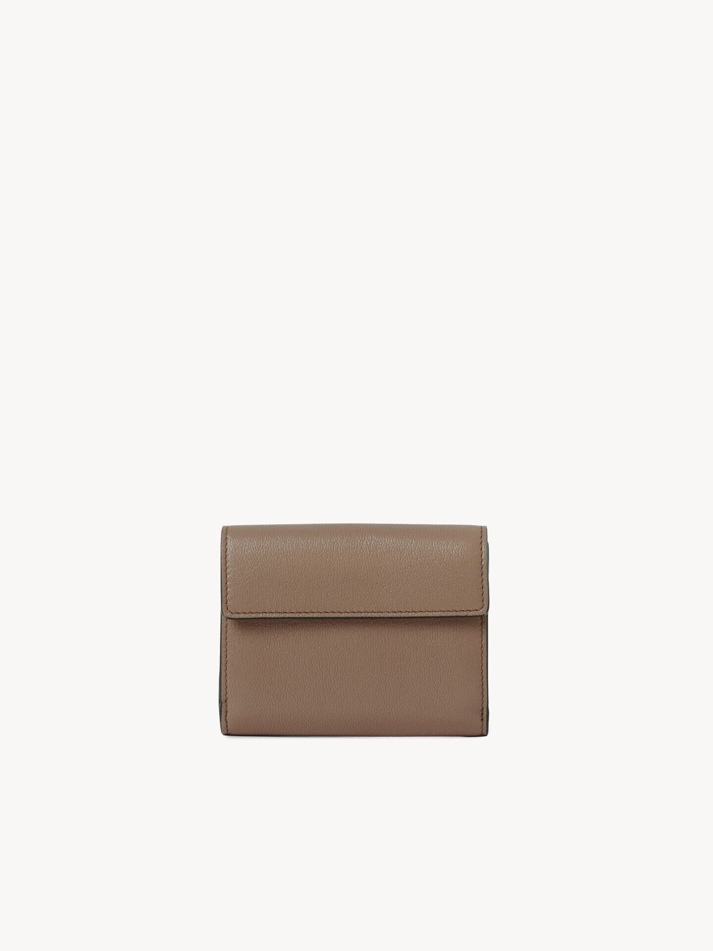 Small Envelope tri-fold wallet in grained leather - 4