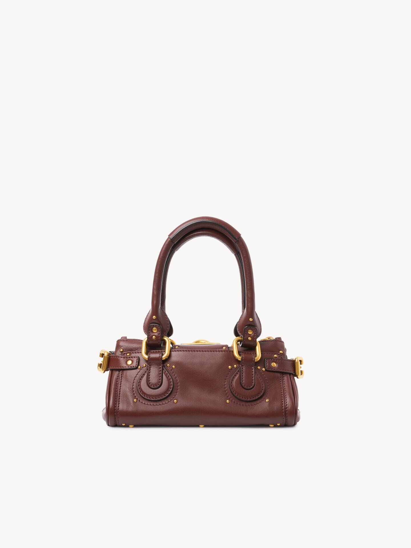 Small Paddington bag in grained leather - 7