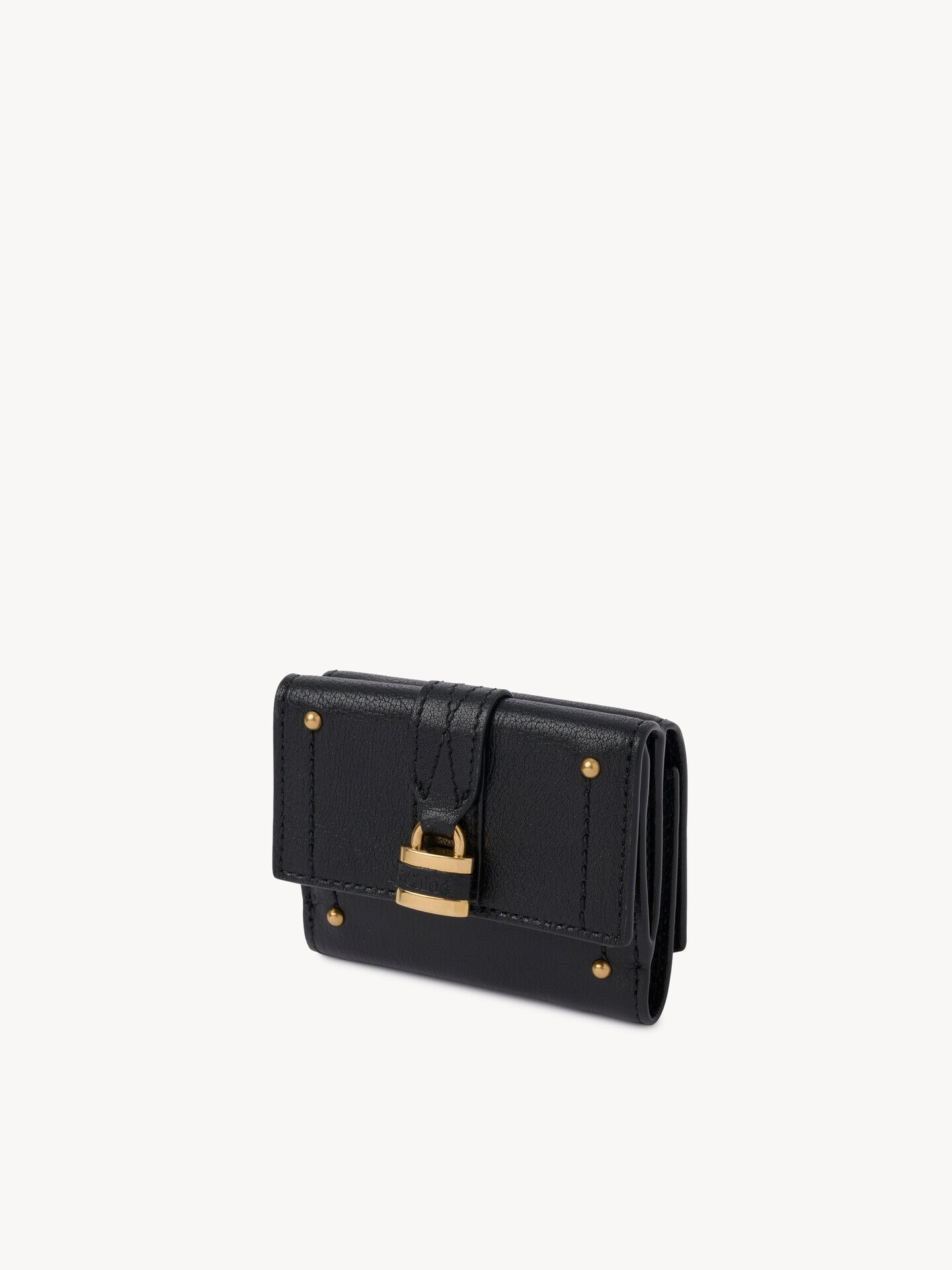 Mini Paddington tri-fold in grained leather - 3