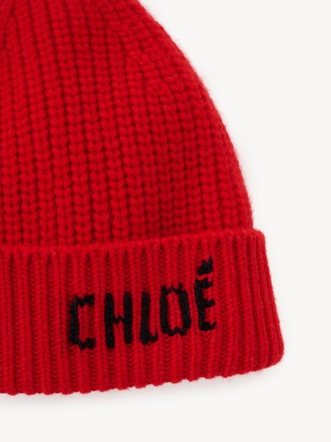 The Chlo&eacute; Joyful beanie in wool & cashmere