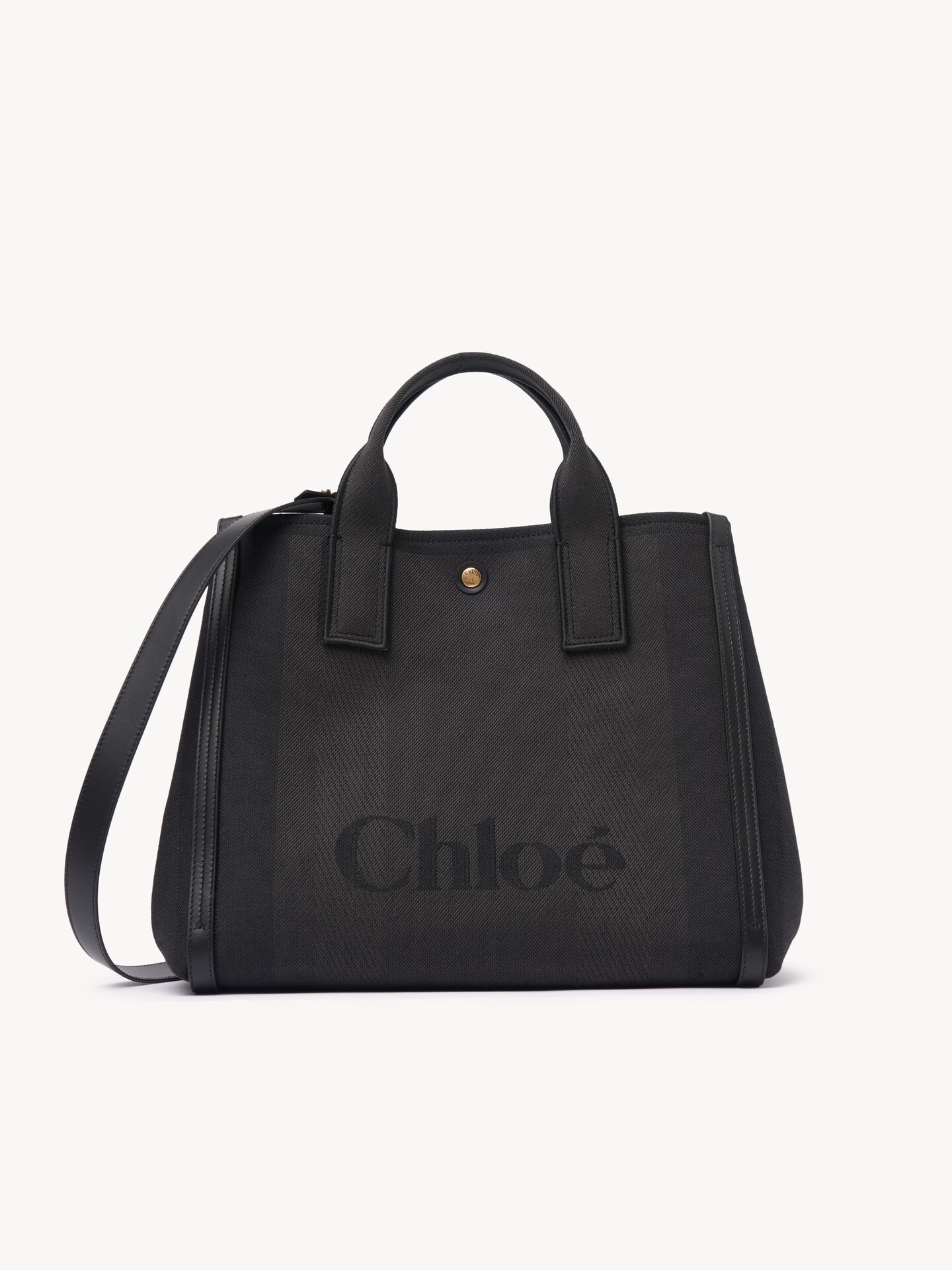 Chloé Carry tote bag in canvas - 1