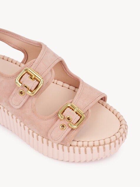 Sandalias con cu&ntilde;a Nama