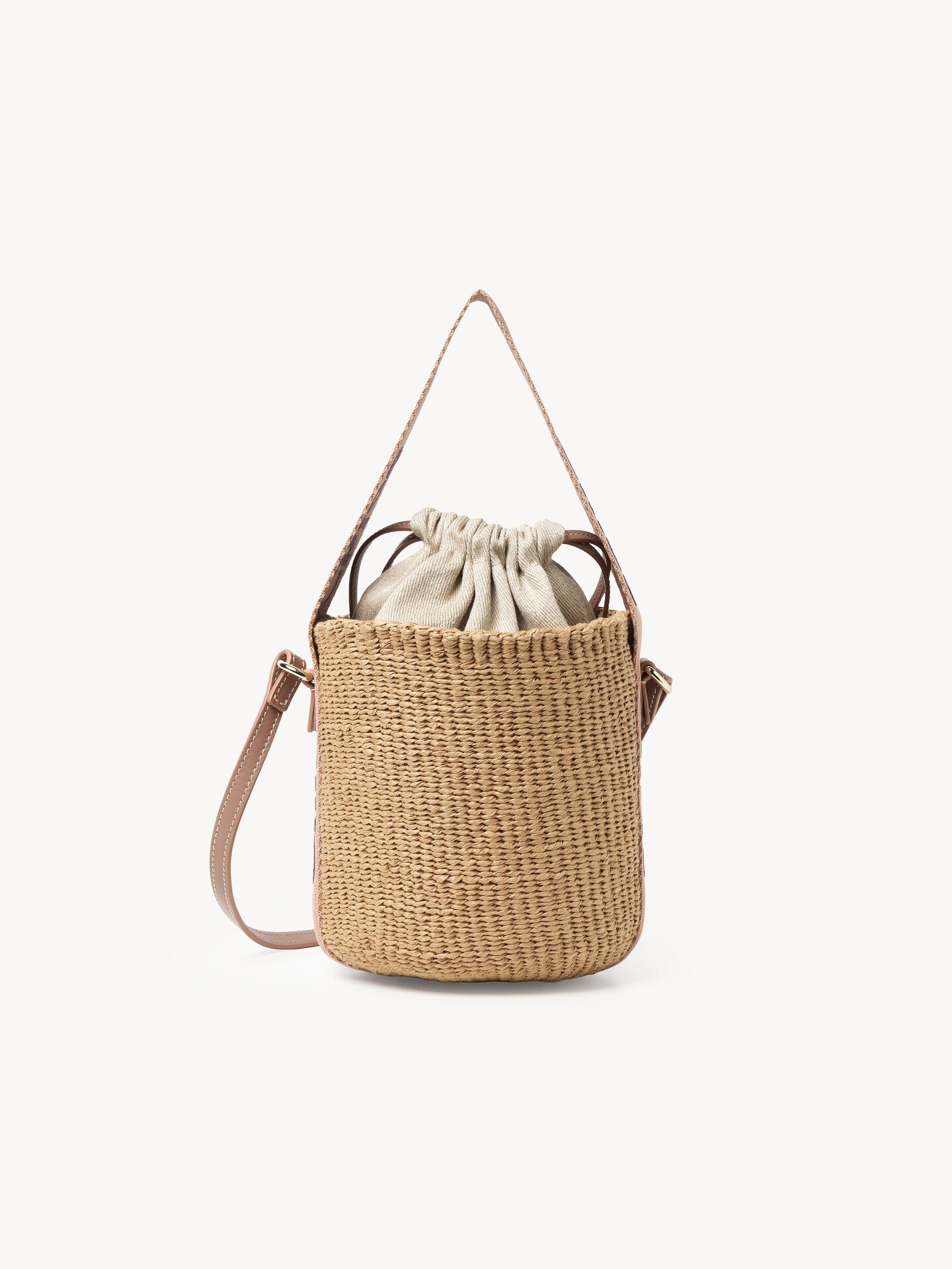 Small Woody basket in natural fibres - 5
