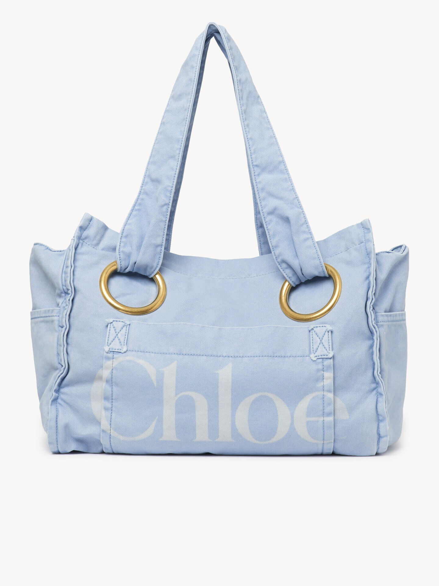 Chloé Plage tote bag in cotton - 1