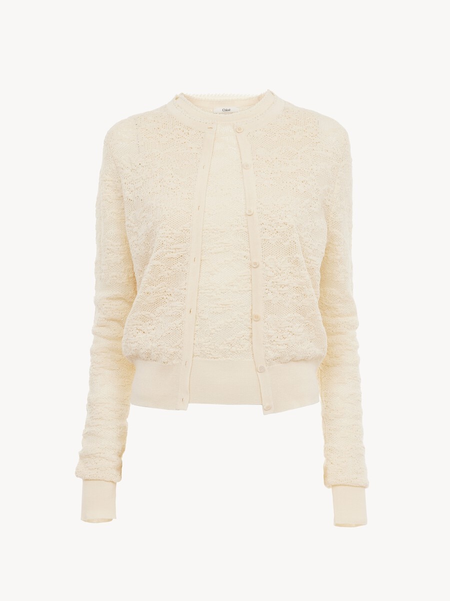 Twin set in cotton-silk knit - 2
