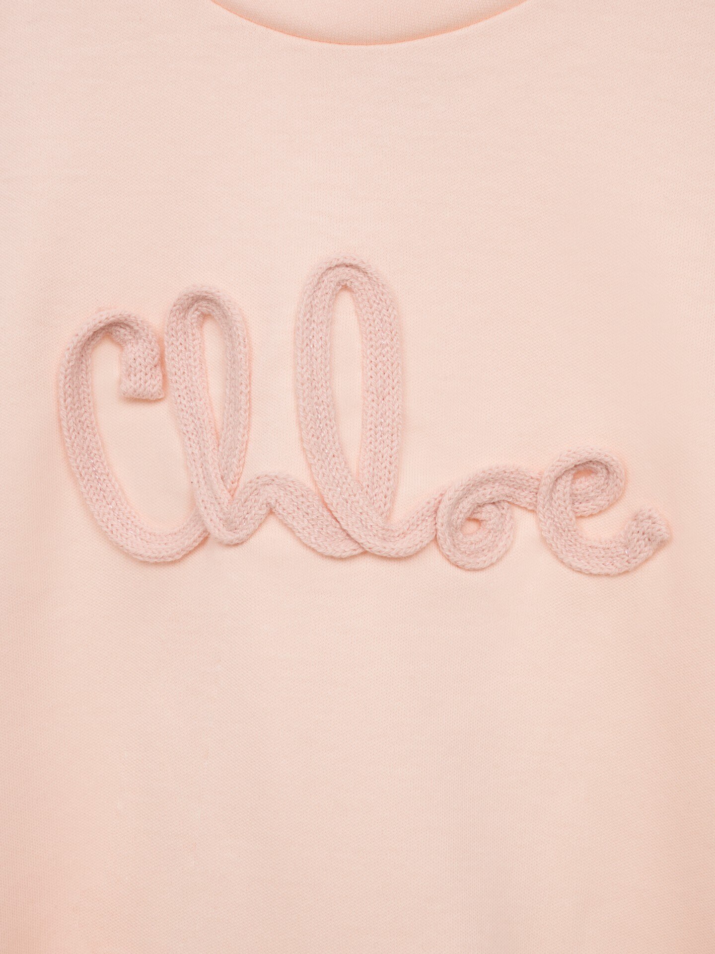 Vestido de manga corta con logotipo de beb&eacute; - 4