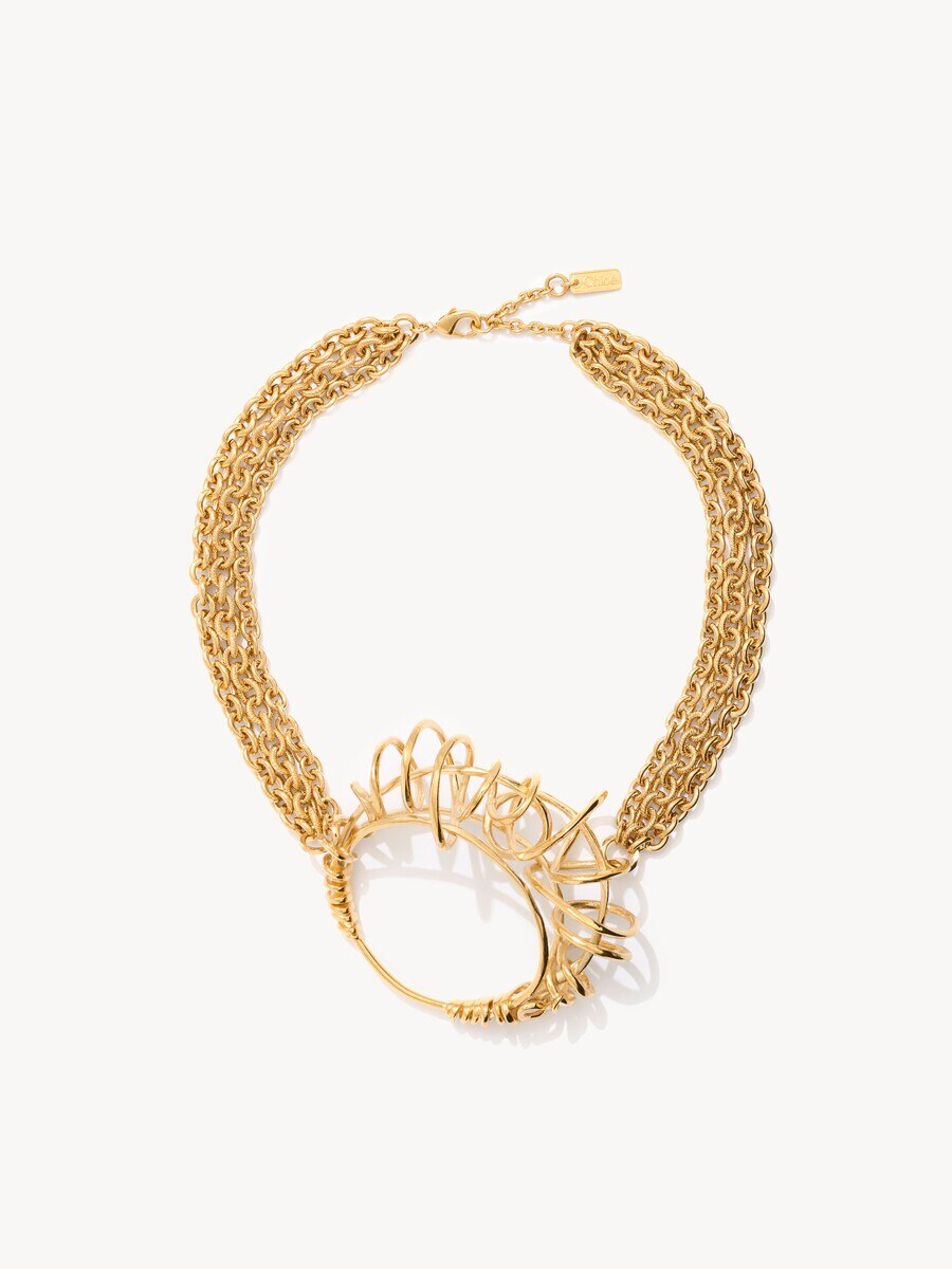 The Chlo&eacute; Tulip scarf necklace - 1