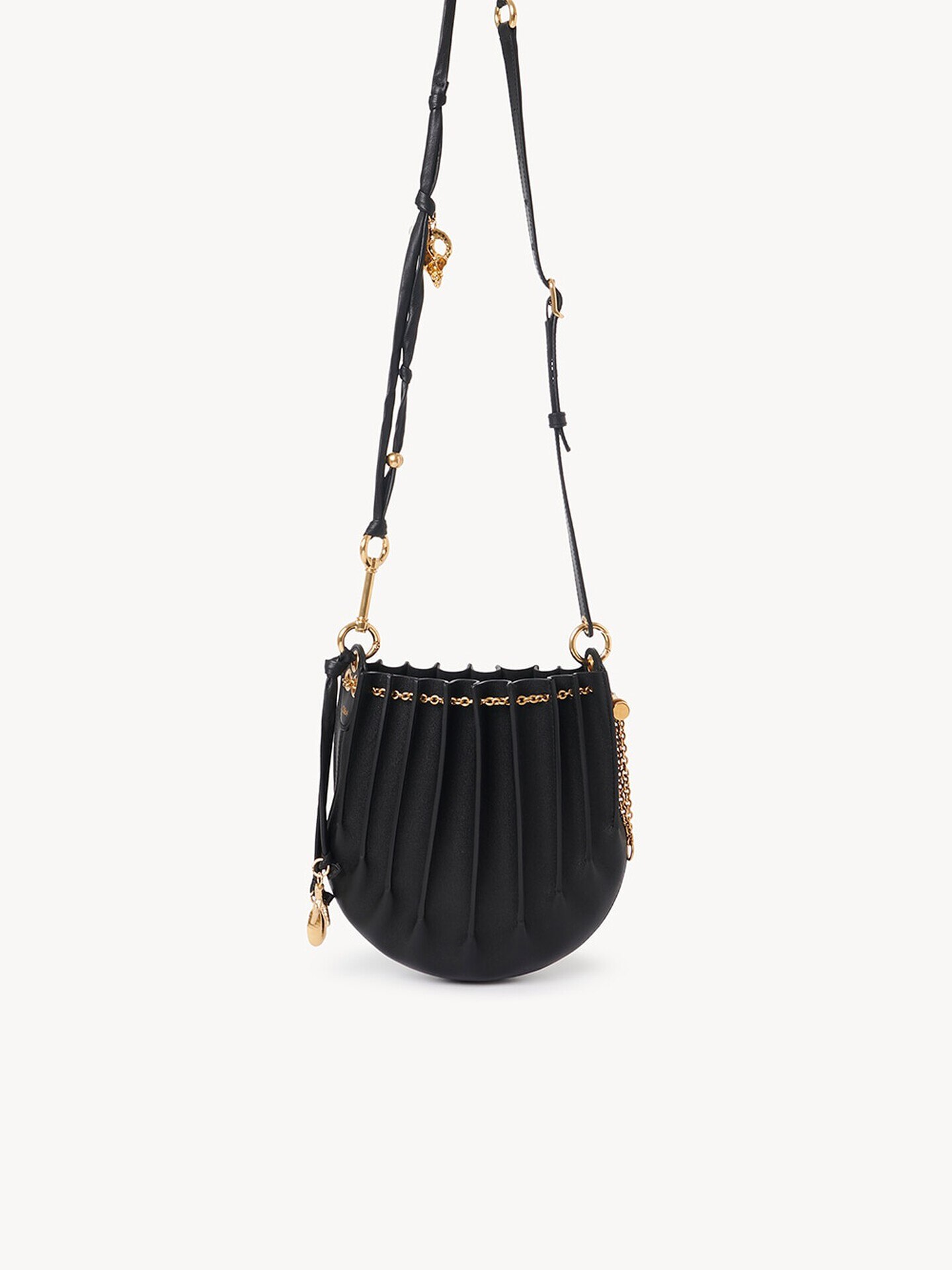 Bolso bandolera Sea Treasures de cuero suave - 5