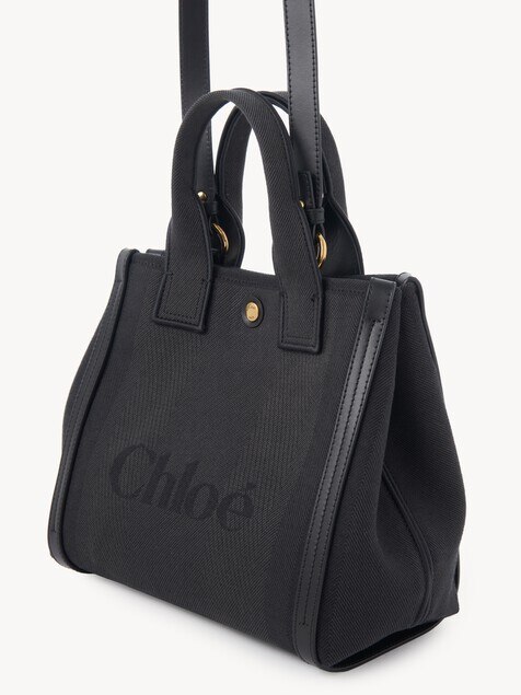 Bolso tote peque&ntilde;o Chlo&eacute; Carry de lona
