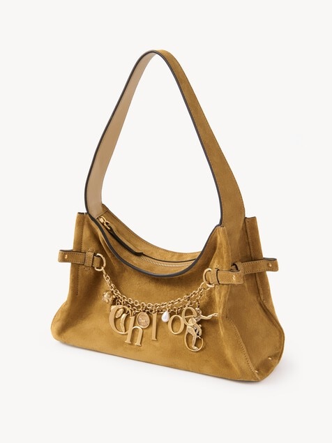 Chloé Charms hobo bag in suede leather