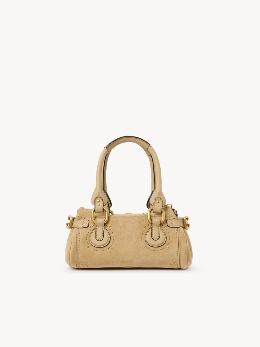 Small Paddington bag in suede leather - 5