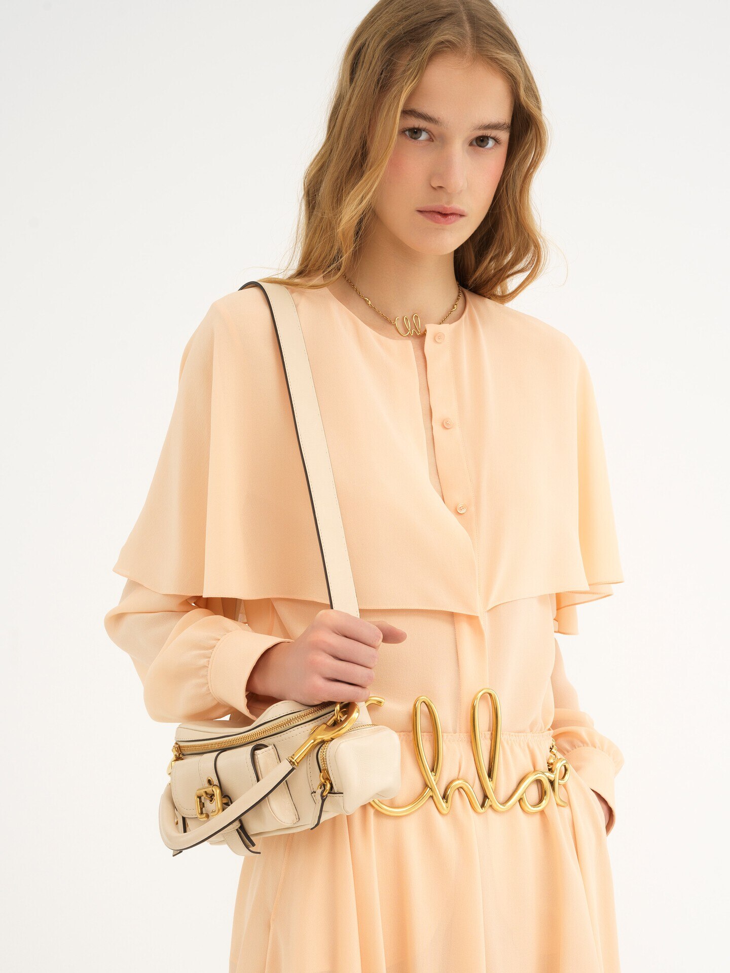 Small Camera bag in shiny leather - 3