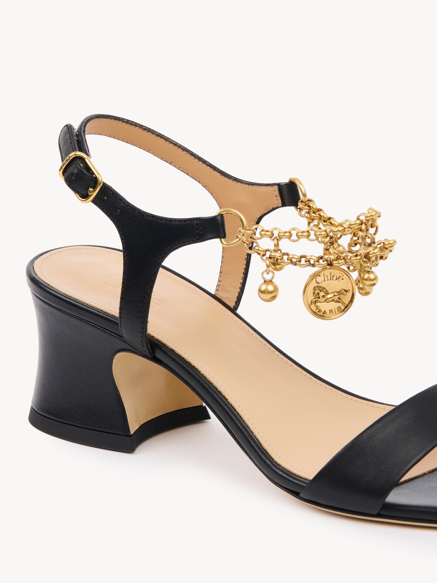 Chlo&eacute; Charms heeled sandal - 6