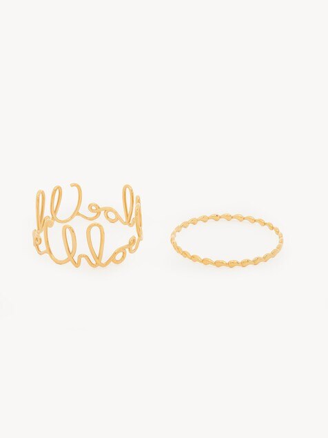 The Chlo&eacute; Iconic bracelet set