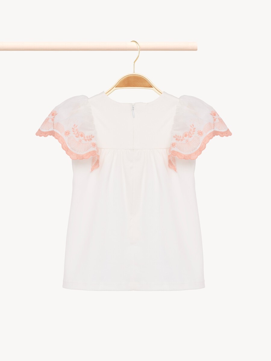 Baby puff-sleeve dress - 3