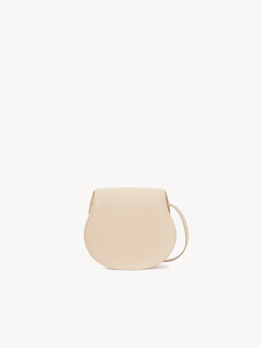 Small Marcie saddle bag in grained leather - 5