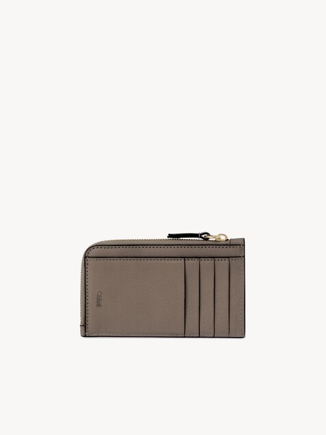 Small Paddington purse with card slots in grained leather