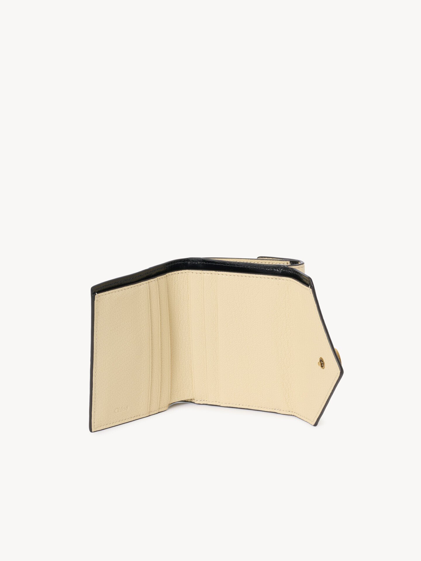 Small Envelope tri-fold wallet in grained leather - 5