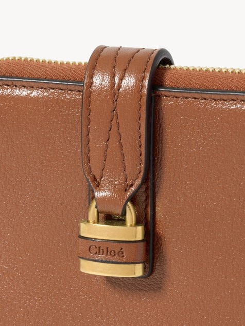 Paddington bifold wallet in grained leather 