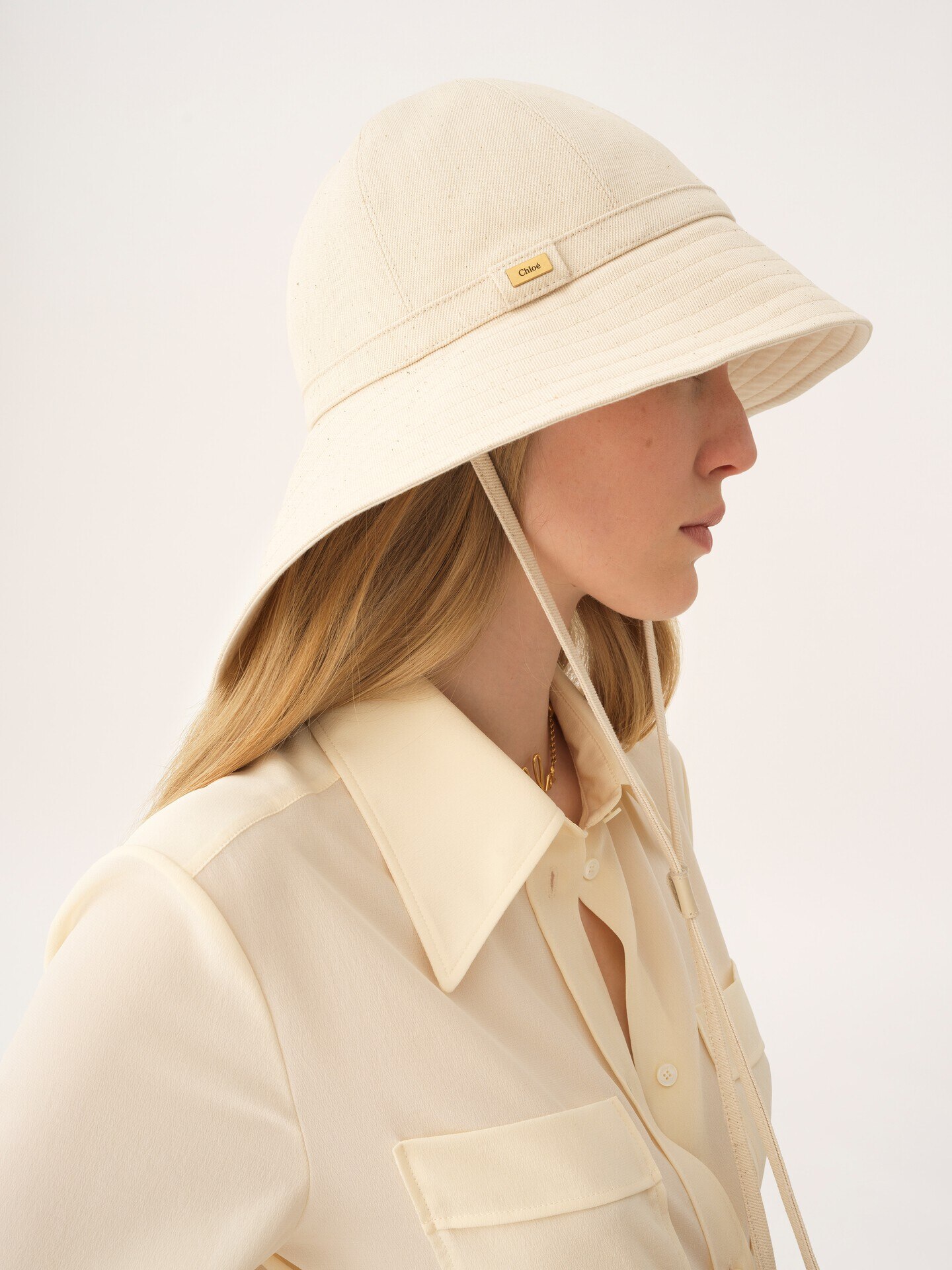 The Chloé Breeze bucket hat in cotton - 5
