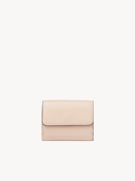Mini Chloé Iconic tri-fold in shiny leather