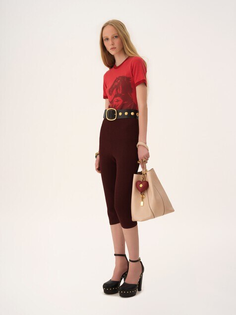 Baby fit logo t-shirt in chin&eacute; jersey