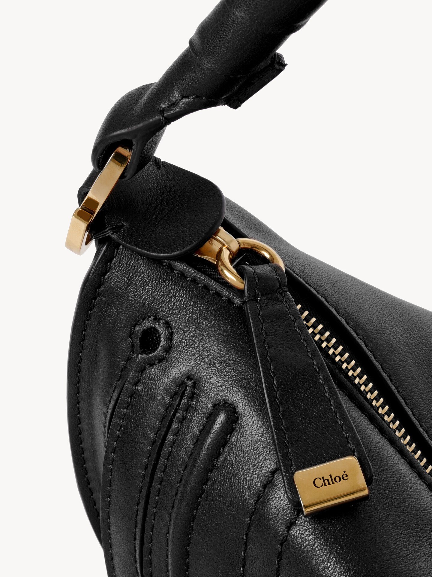 Mini Marcie shoulder bag in soft leather - 6