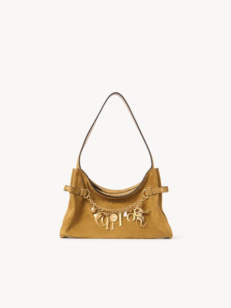 Chlo&eacute; Charms hobo bag in suede leather