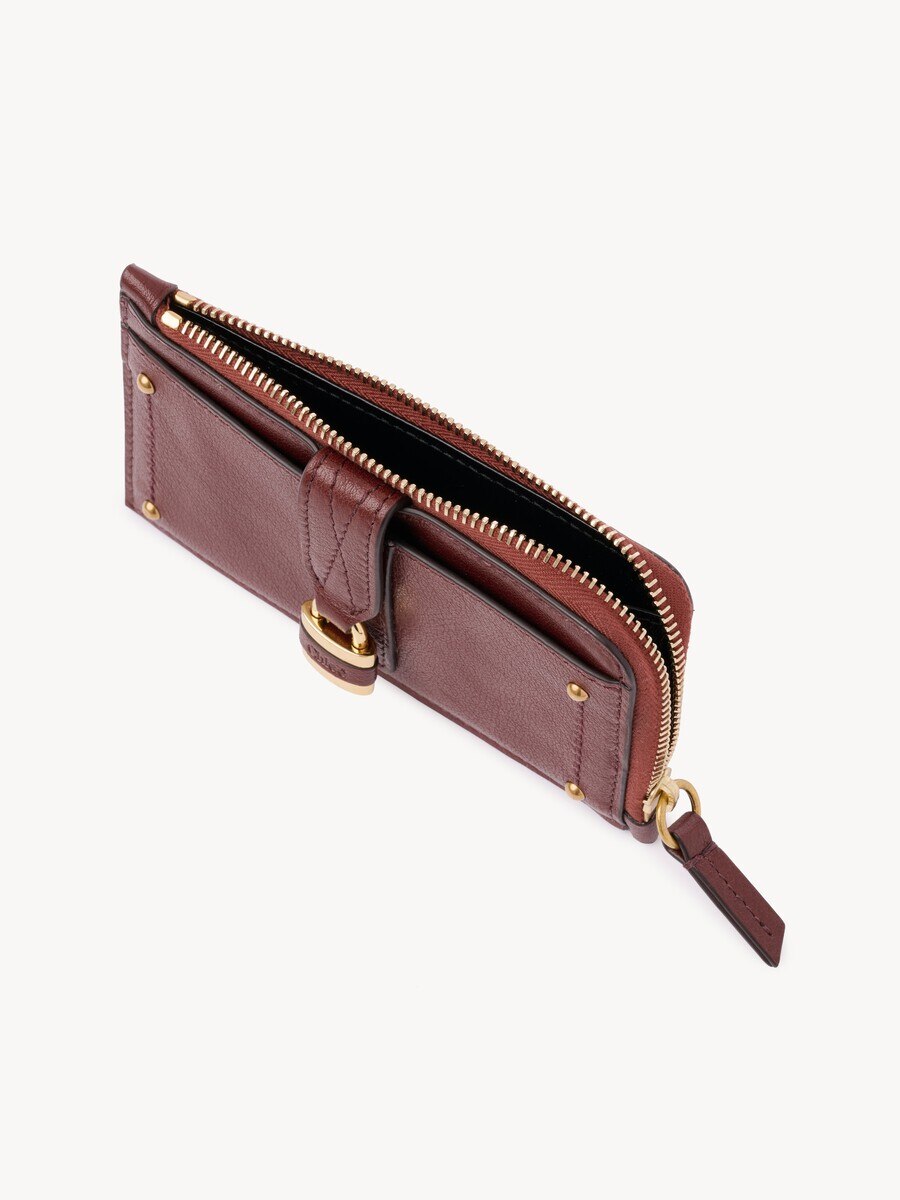 Small Paddington purse with card slots in grained leather - 5