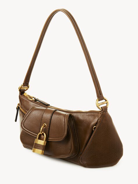 The 99 shoulder bag in grained leather
