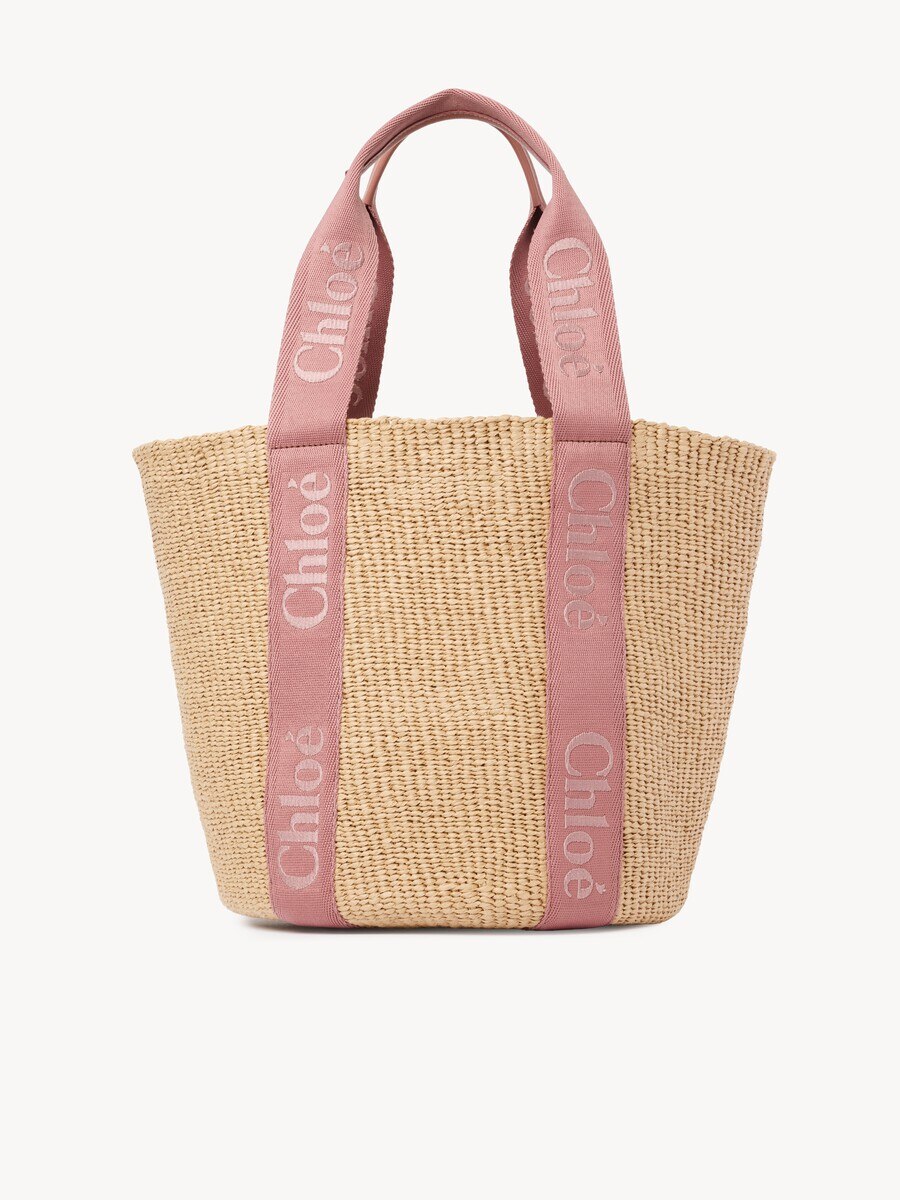 Large Woody basket in natural fibers - 6