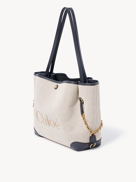 Chlo&eacute; Clover double carry bag in canvas