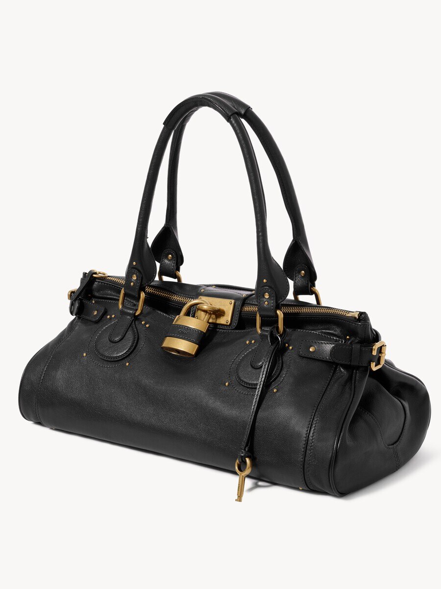 XL Paddington weekender bag in grained leather - 4