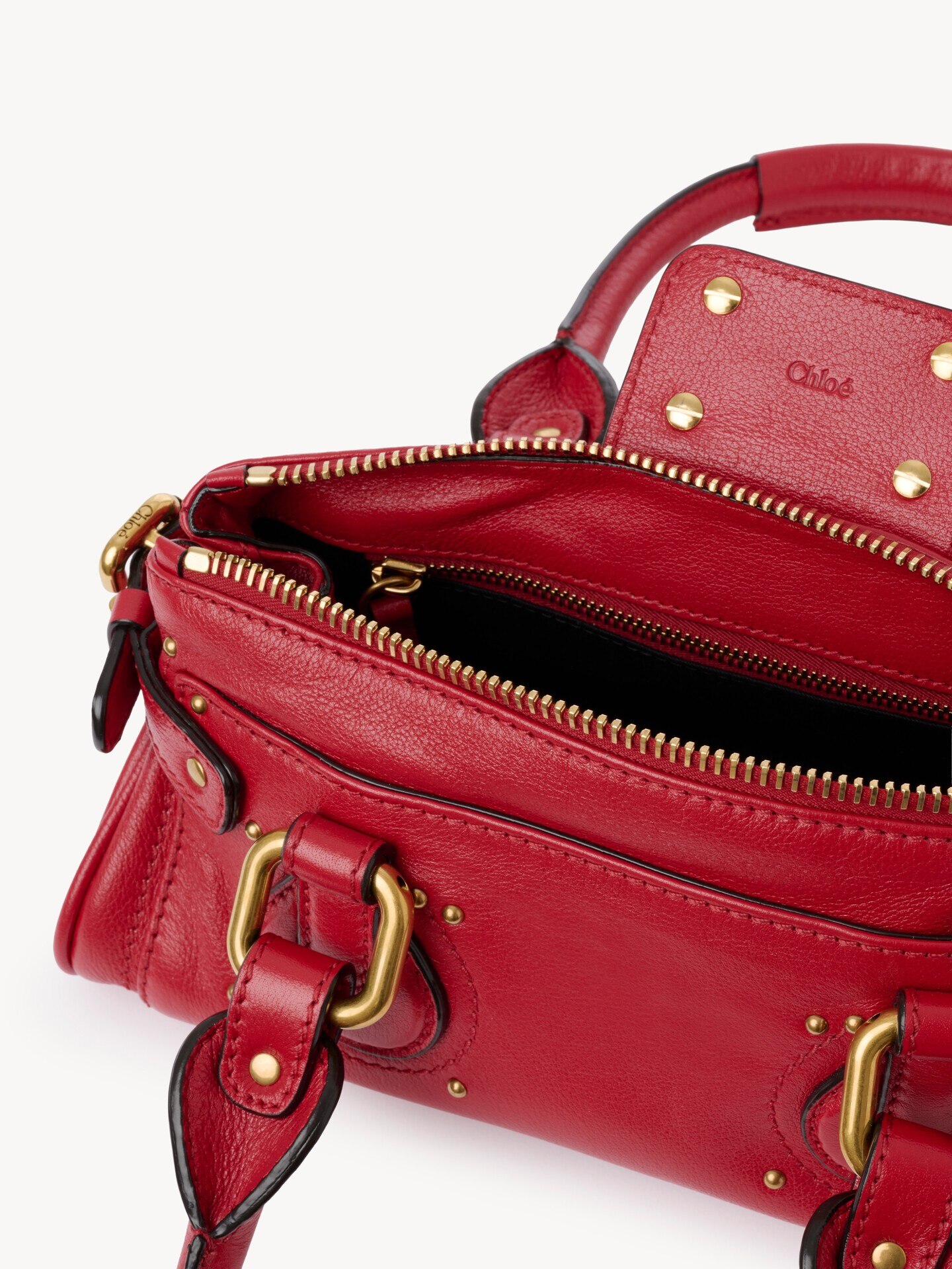 Small Paddington bag in grained leather - 6