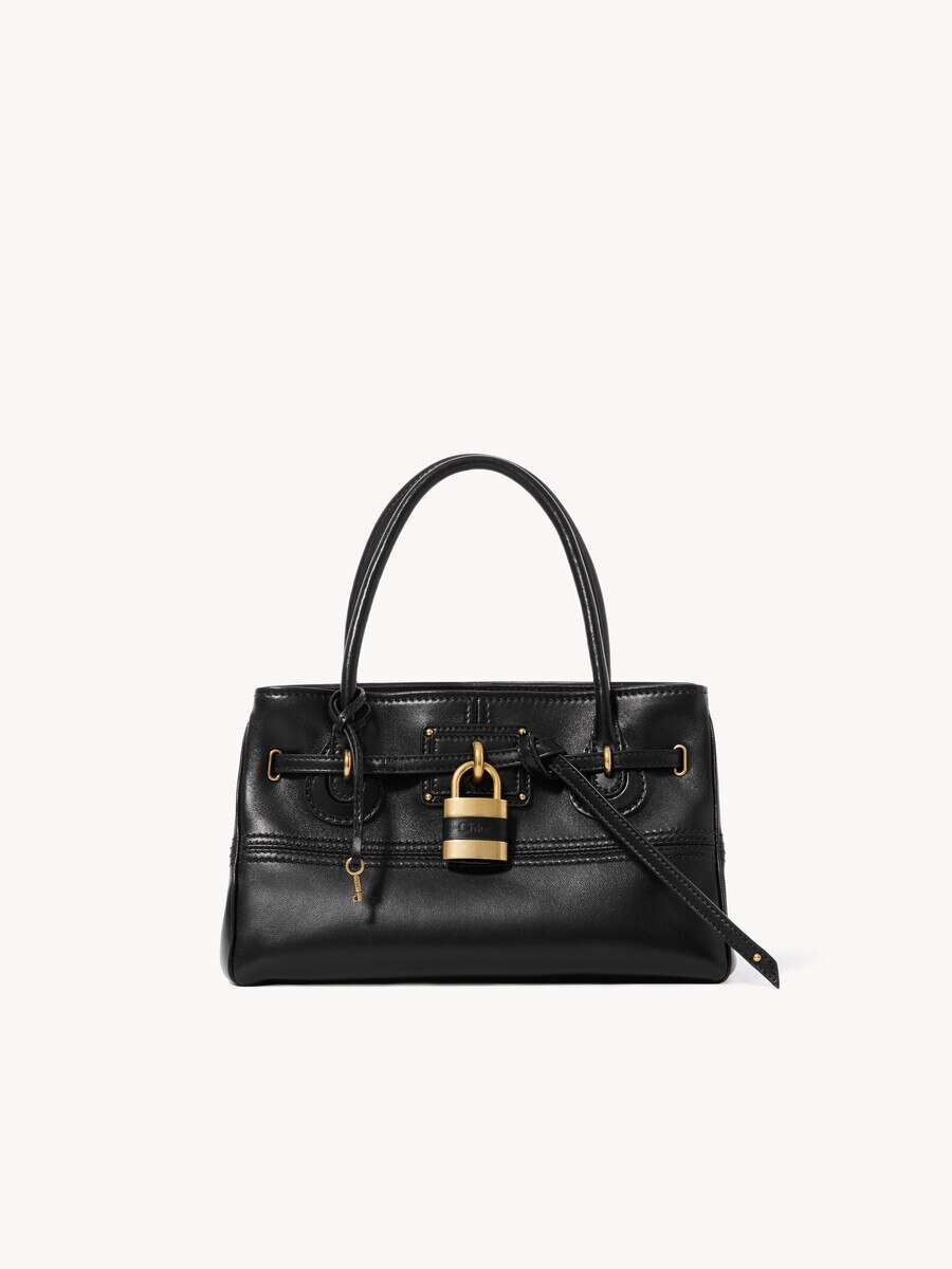 Small Paddington Sling top handle bag in soft leather - 2