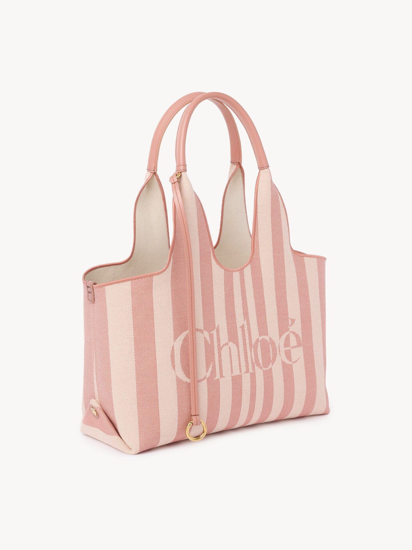 Bolso tote Chlo&eacute; Stripy East-West de jacquard - 4