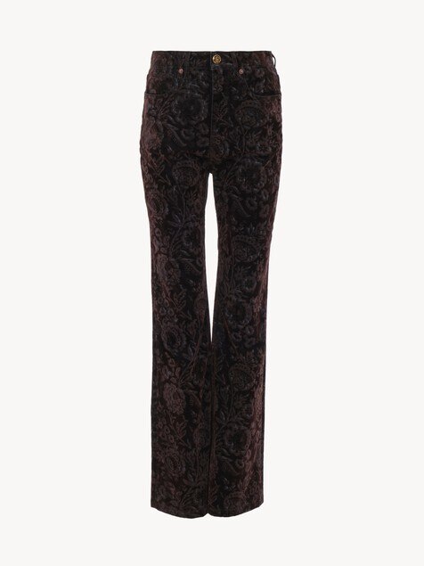 Straight jeans in denim