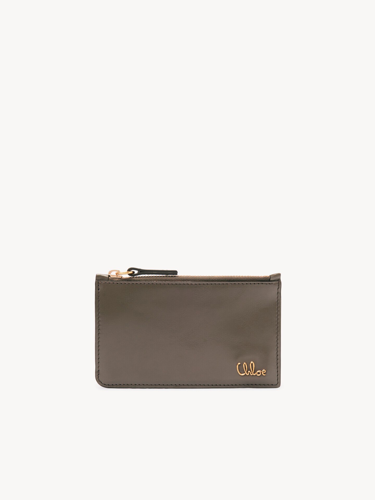 Small Chloé Iconic purse with card slots in shiny leather - 2