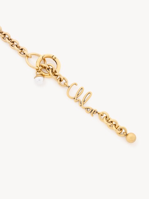 Chloé Icons strap in metal