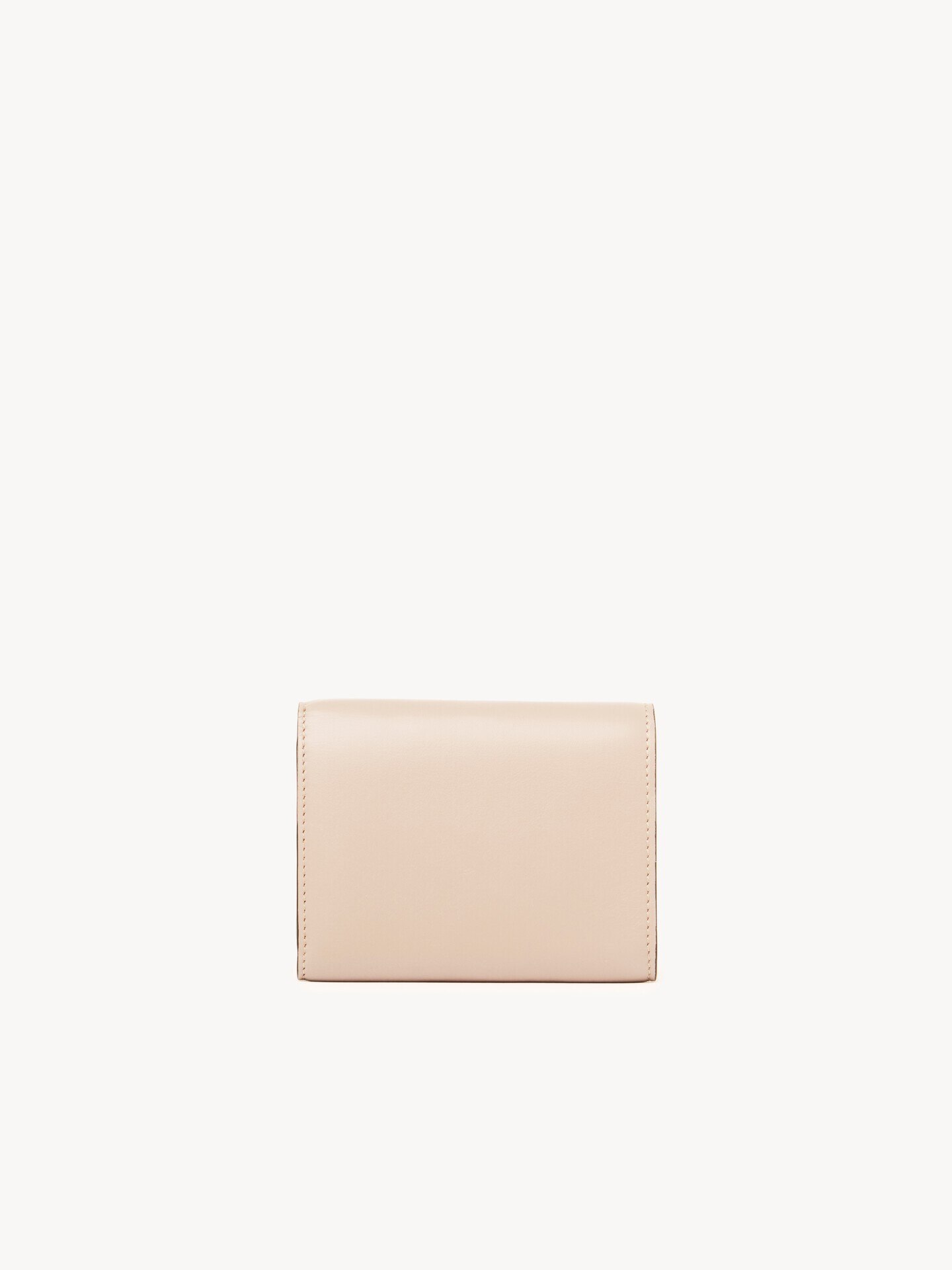 Small Chlo&eacute; Iconic tri-fold with coin pocket in shiny leather - 3