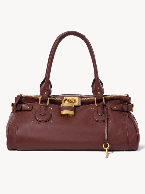 XL Paddington weekender bag in grained leather