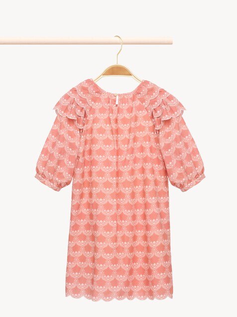 Vestido de manga abullonada infantil