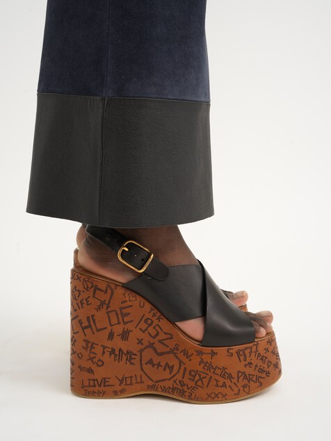 Sandalias de cu&ntilde;a Maxime
