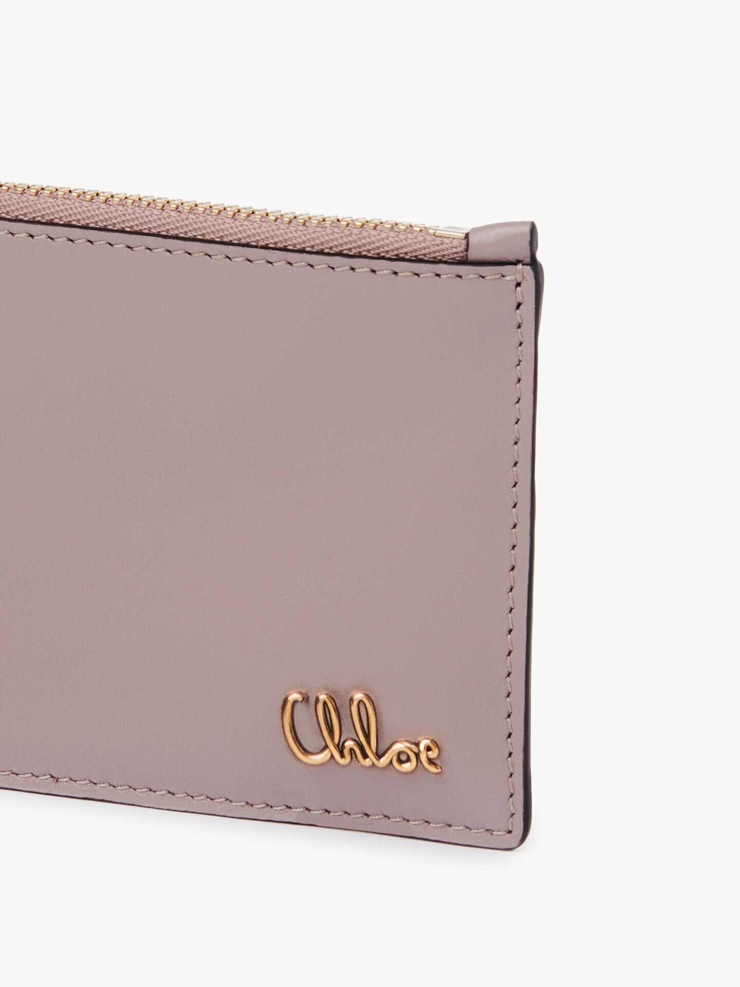 Small Chloé Iconic purse with card slots in shiny leather - 6