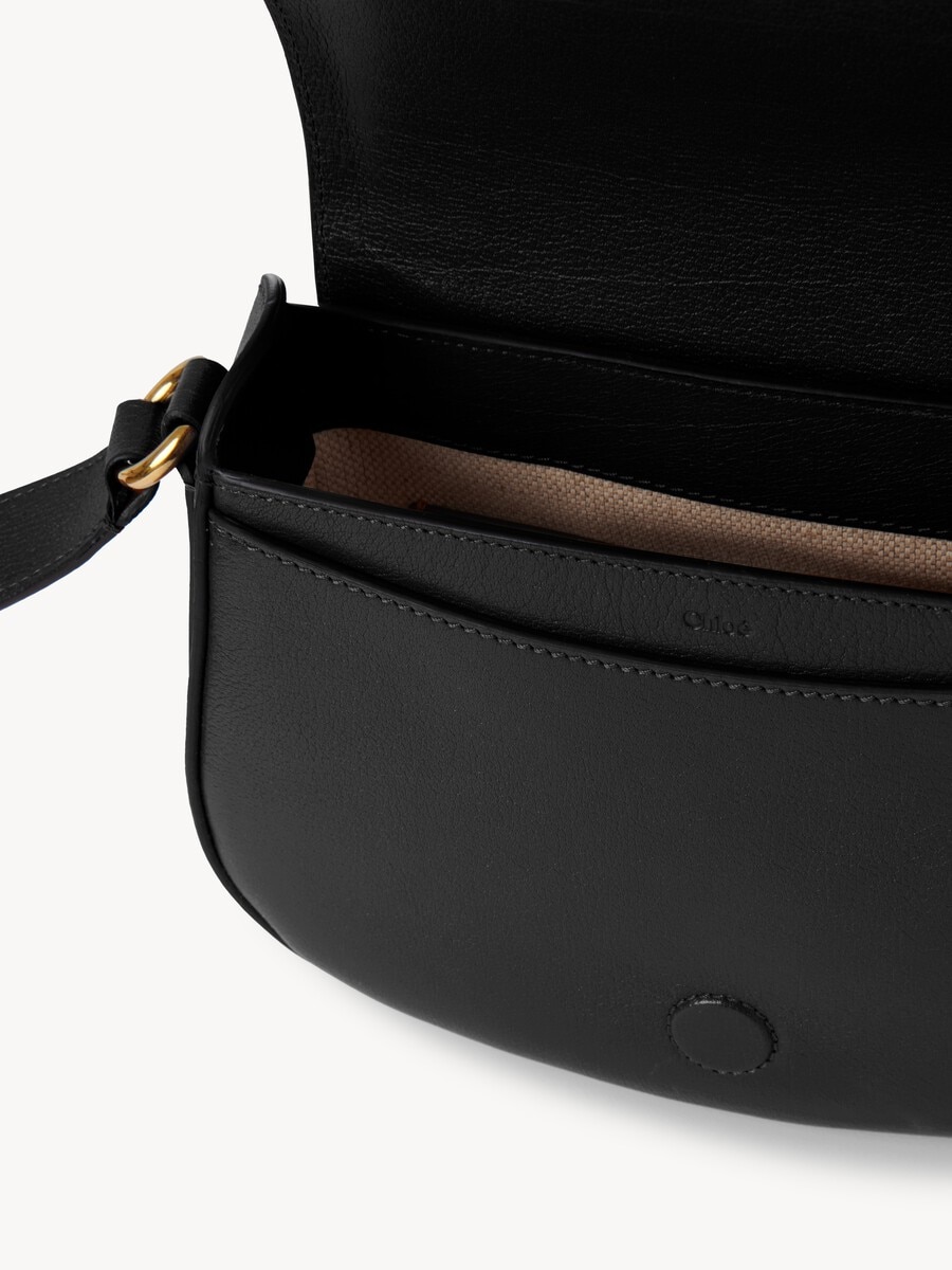Horse Medal saddle bag in grained leather - 5