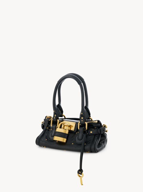 Bolso peque&ntilde;o Paddington de cuero granulado