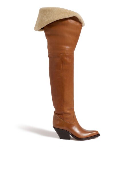 Azelan thigh high boot