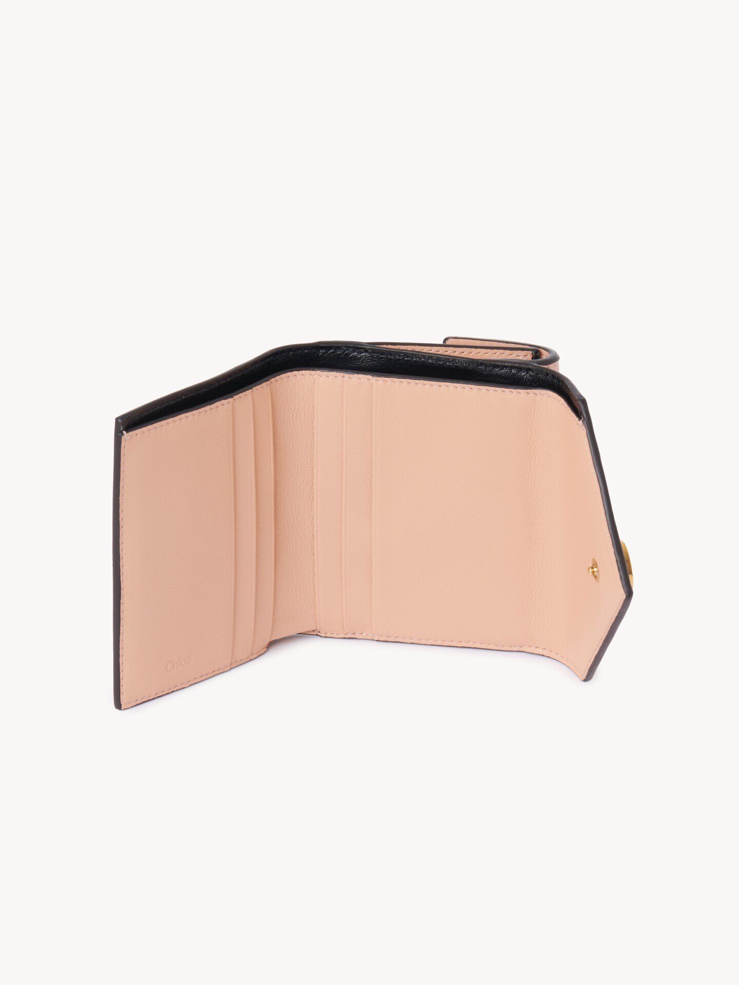 Small Envelope tri-fold in grained leather - 5